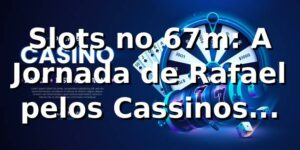 Slots no 67m: A Jornada de Rafael pelos Cassinos Online